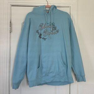 Blue Sabrina Carpenter Short n’ Sweet Tour Hoodie